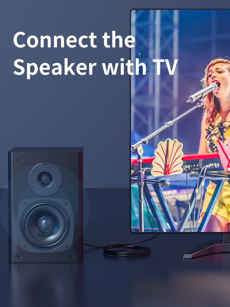 Premium Toslink Optical Cable 1m 2m 3m 5m For Sound Bar TV by Cabletime