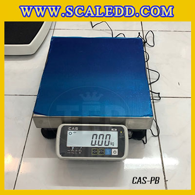 เครื่องชั่งงานไปรษณีย์ ยี่ห้อ CAS รุ่น PB พิกัด 30 กิโลกรัม ความละเอียด 10 กรัม เหมาะสำหรับงานไปรษณีย์และงานขนส่งเอกชน KERRY EXPRESS, NIM EXPRESS, NTC OVERNIGHT EXPRESS , NINJAVAN etc.
