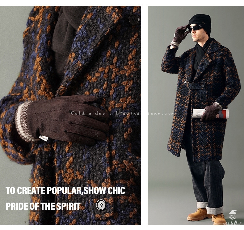 ถุงมือชายนิ้วสอดรุ่นหนา มี 3 สี