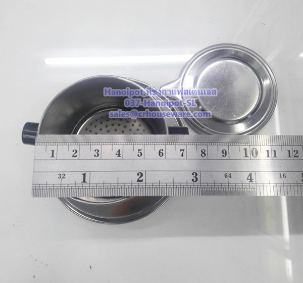ฮานอยพอตสเตนเลส,Hanoipot ที่ชงกาแฟ Code: 037-Hanoipot-SL