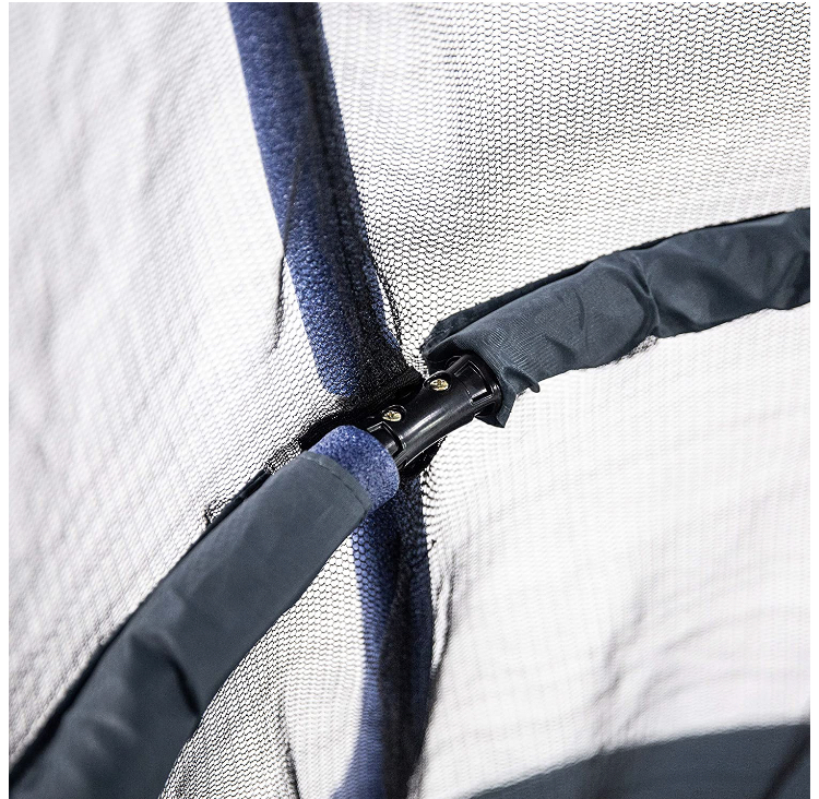 แทรมโพลีน Trampolines 40 - inch , Dark Blue/Grey with Moon & Stars with Enclosure Skywalker ขนาด 40 นิ้ว