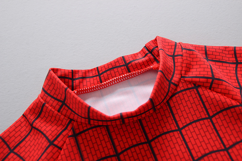 พร้อมส่ง ชุดว่ายน้ำเด็ก ชุดว่ายน้ำ ลายการ์ตูน เสื้อ+กางเกง+หมวก