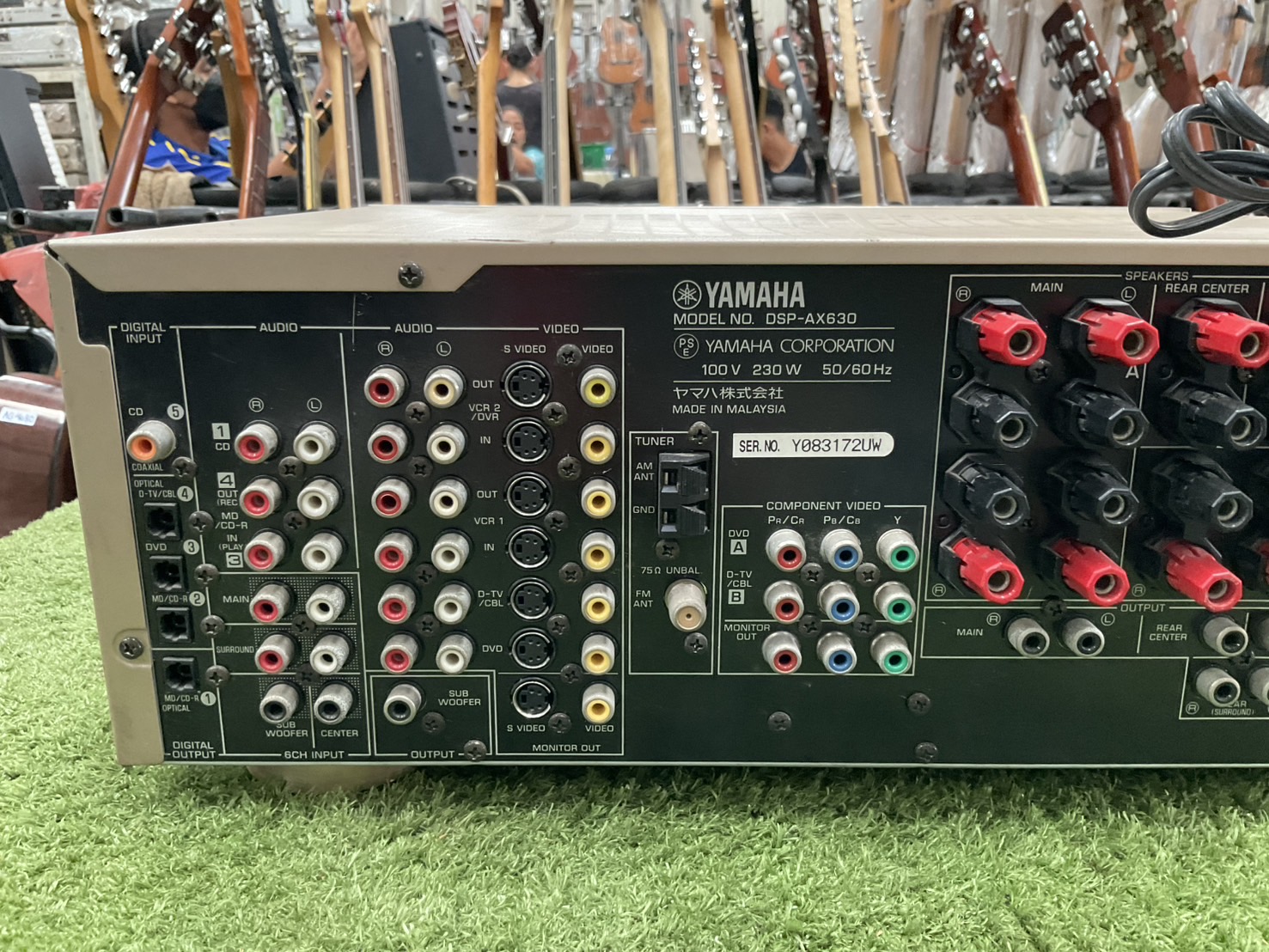 เครื่องขยายเสียง YAMAHA : DSP-AX630 สินค้าไม่พร้อมใช้งาน(ต้องซ่อม)