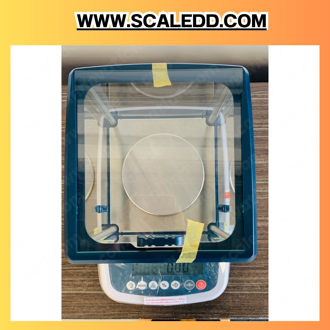 เครื่องชั่งดิจิตอลวัดค่าละเอียดสูง ชั่งน้ำหนักได้สูงสุด 3000g ความละเอียด 0.01g ขนาดจานชั่งสแตนเลส เส้นผ่าศูนย์กลาง 120มม. ยี่ห้อ Tscale รุ่น EHB-3000