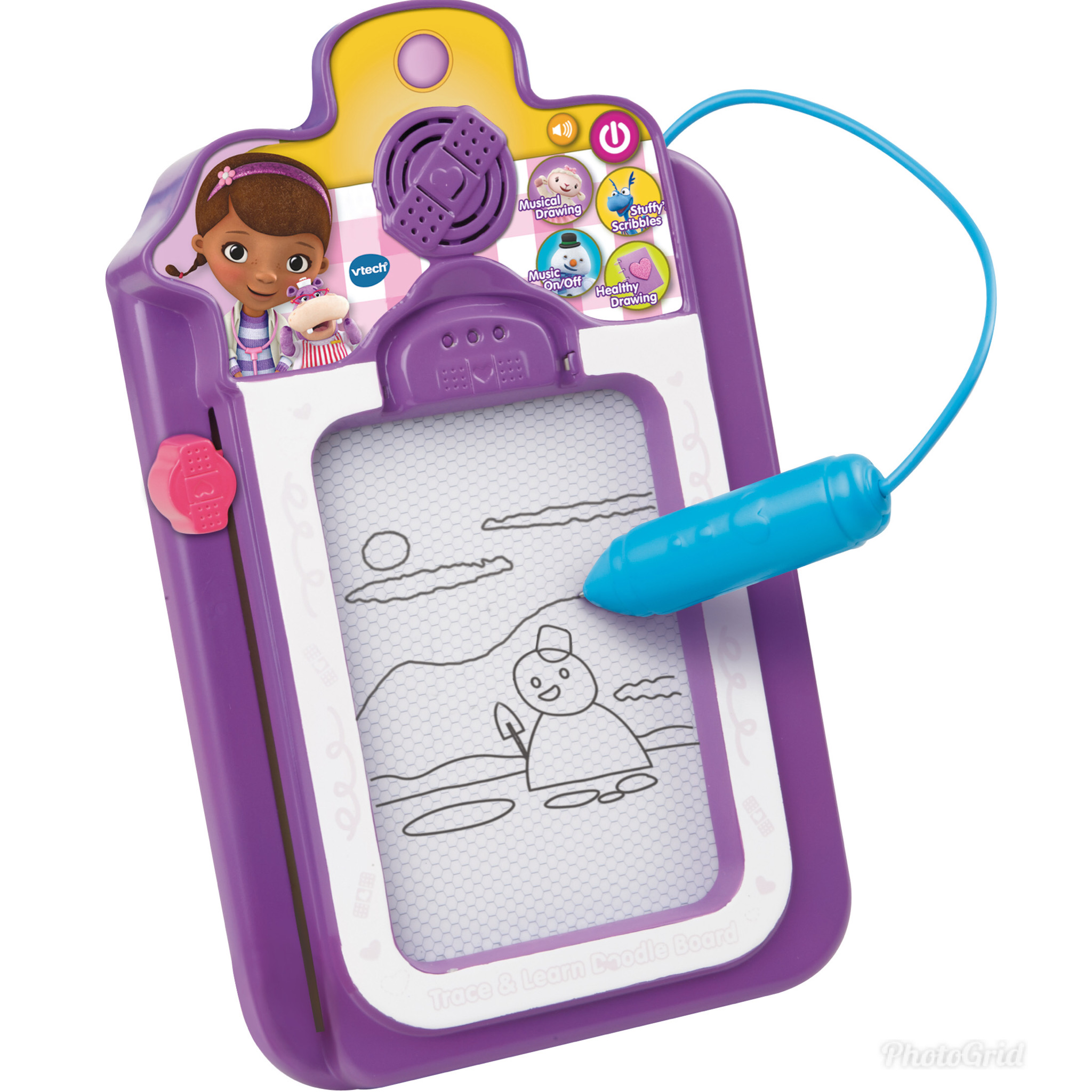 บอร์ด VTech Doc McStuffins Talk & Trace Clipboard Purple