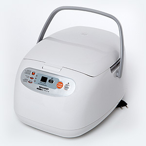 Sharp หม้อหุงข้าว ดิจิตอล 1ลิตร รุ่น KS-ZT10 สีขาว