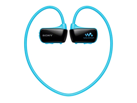 Sony เครื่องเล่น MP3 Walkman กันน้ำ รุ่น NWZ-W273S สีฟ้า