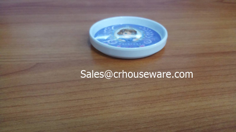 จานรองแก้ว 3 นิ้ว ลายsofia