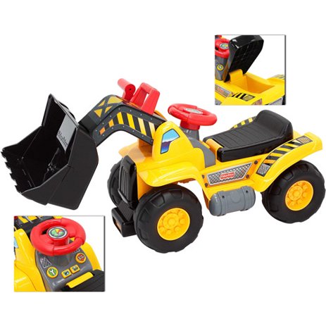 รถขาไถ Fisher-Price Big Action Load 'n Go Ride on