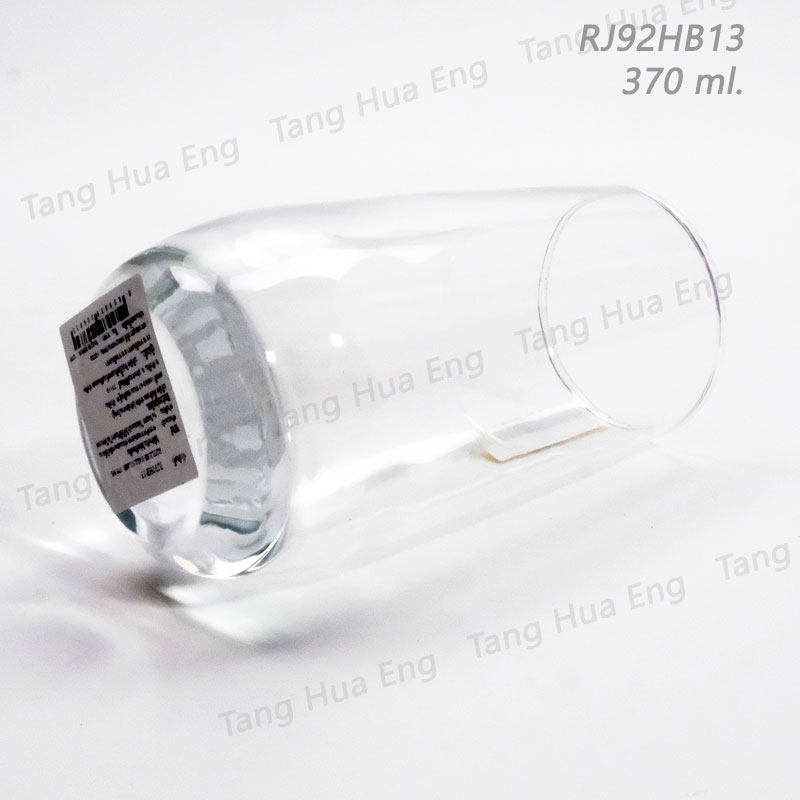 ( 6ใบ ) แก้วไฮบอล Ripple Hi-Ball Glass 370 ml. #RJ92HB13