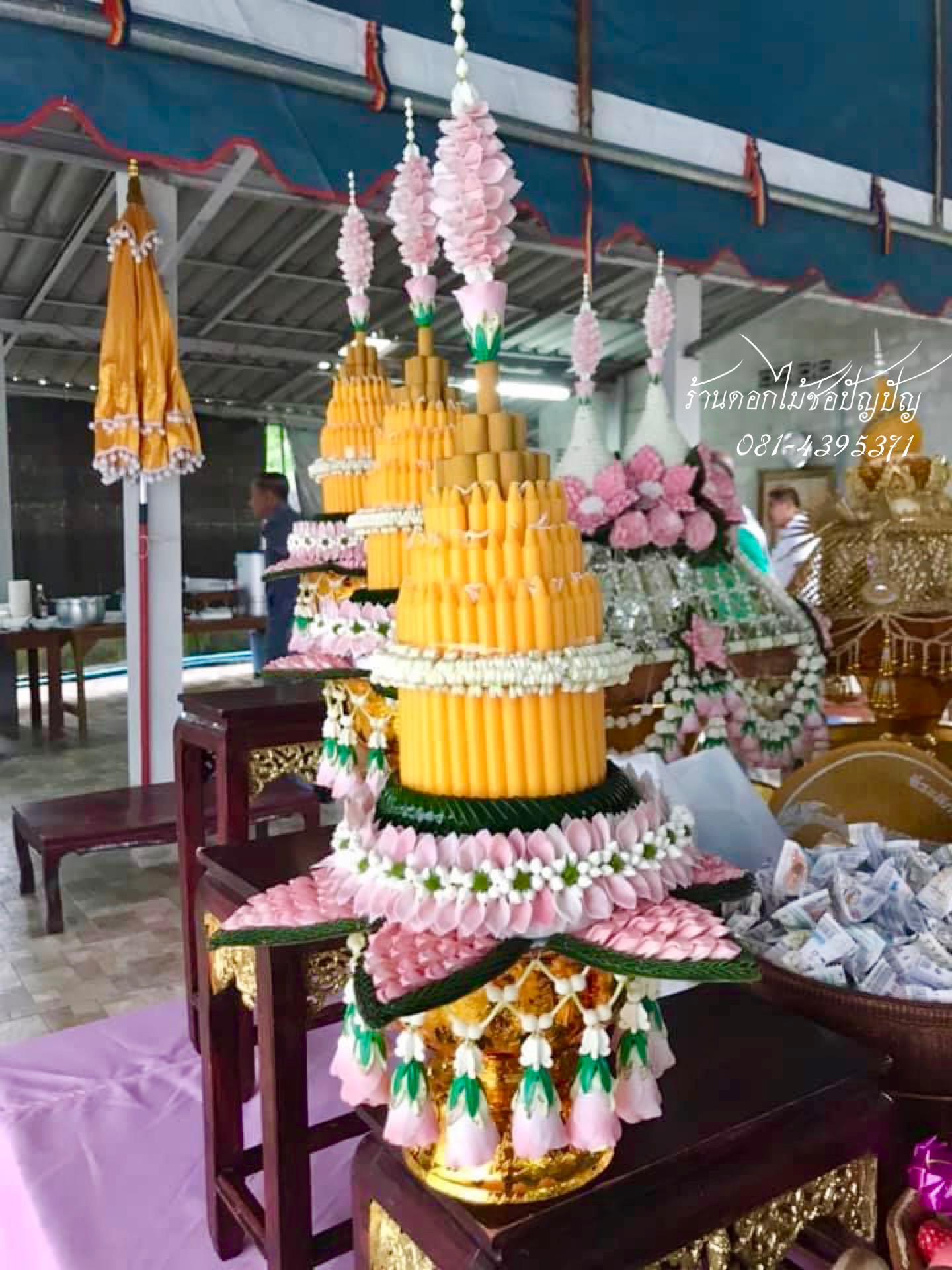 เครื่องบวชดอกไม้สด ชุดB3
