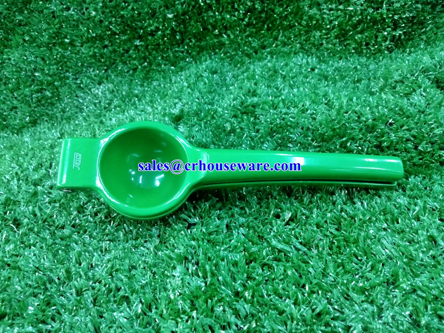 ที่คั้นมะนาว,ที่บีบมะนาว Citrus Squeezer, Aluminum, green color รหัส 005-JP-CTS-01