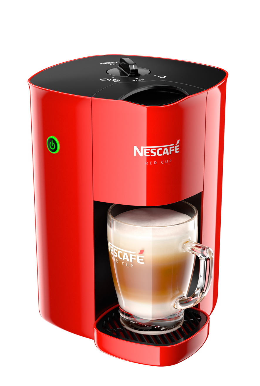 NESCAFE เครื่องชงการแฟผงสำเร็จรูป ความจุ 0.9 ลิตร รุ่น NESCAFE RED CUP สีแดง