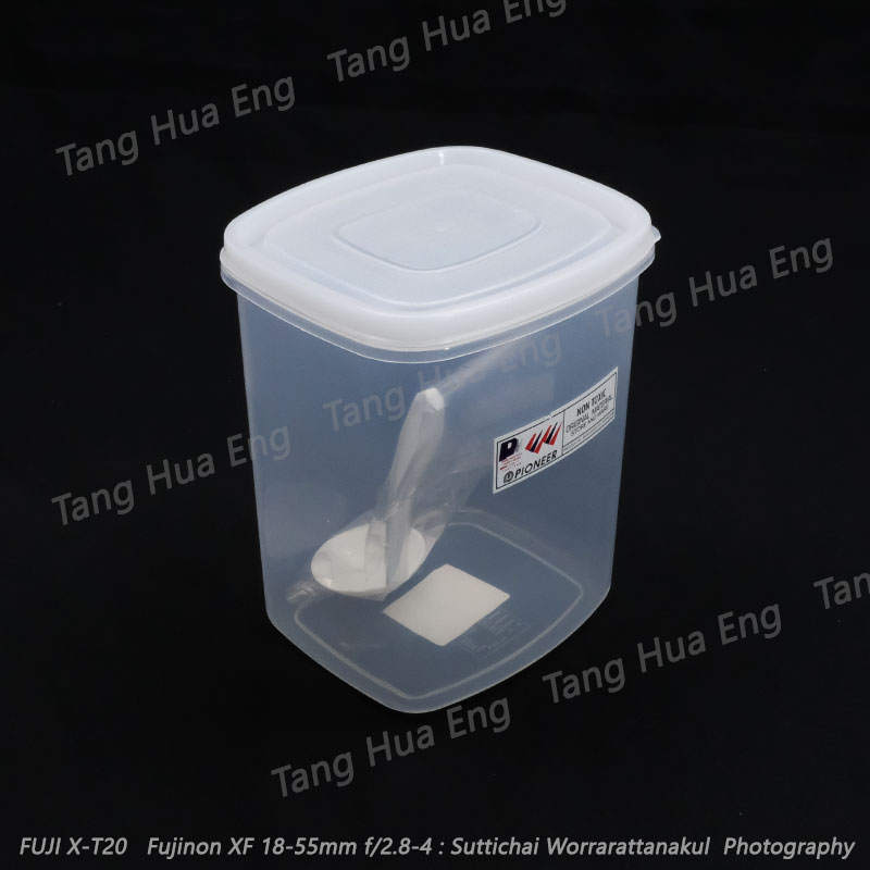 กล่องเหลี่ยมพร้อมช้อน PN333M/1