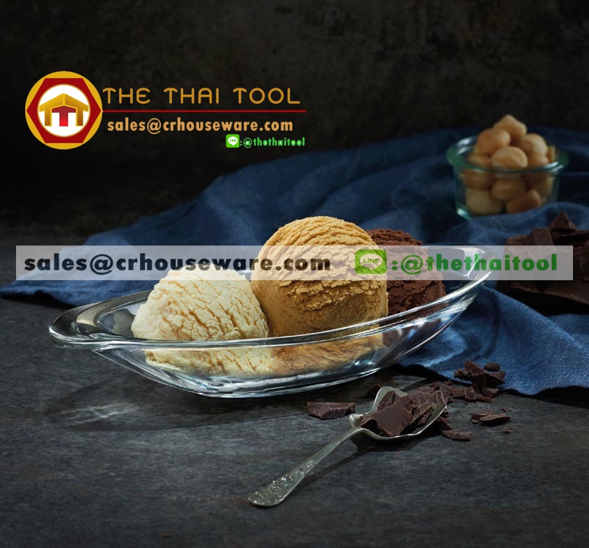 P02616 DELIGHT BANANA SPLIT DISH