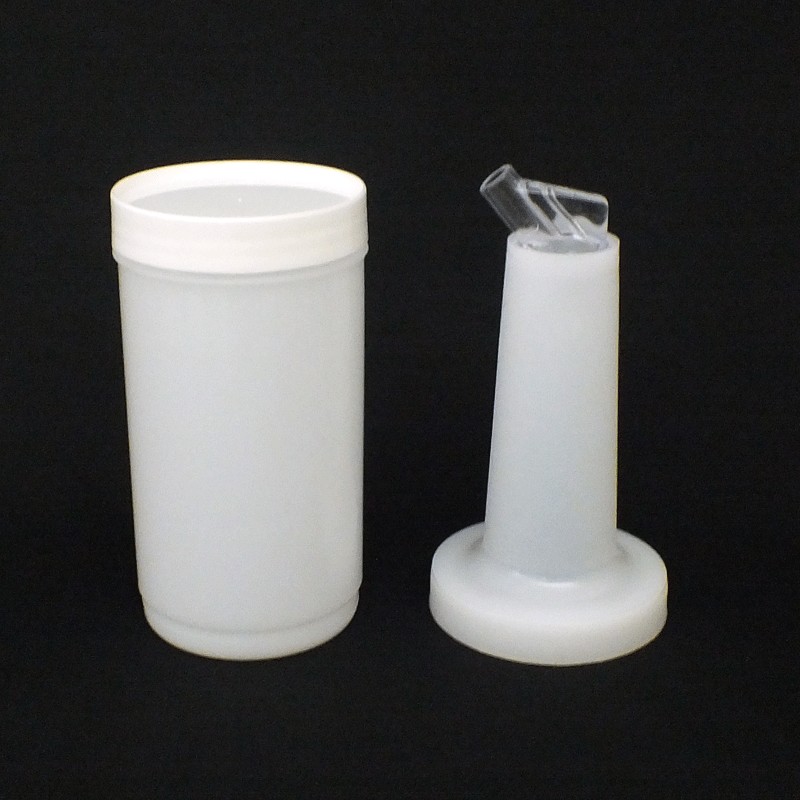 ขวดใส่น้ำผลไม้ ขนาด 1 ควอทซ์ สีขาว ( คอขาว ) 8020-WHI