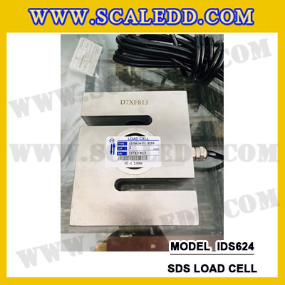 โหลดเซลล์ (Load cell) Stainless Steel IDS624 สำหรับรองรับน้ำหนักเครื่องชั่ง พิกัดน้ำหนัก 500, 1000, 2000, 5000 Kg โหลดเซลล์ ยี่ห้อ SDS