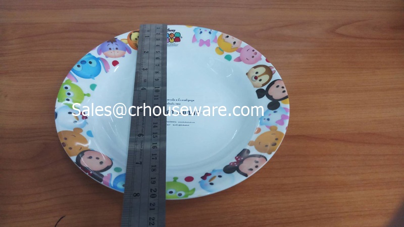 จานทรงลึก 8 นิ้ว ลายTSUMSUM