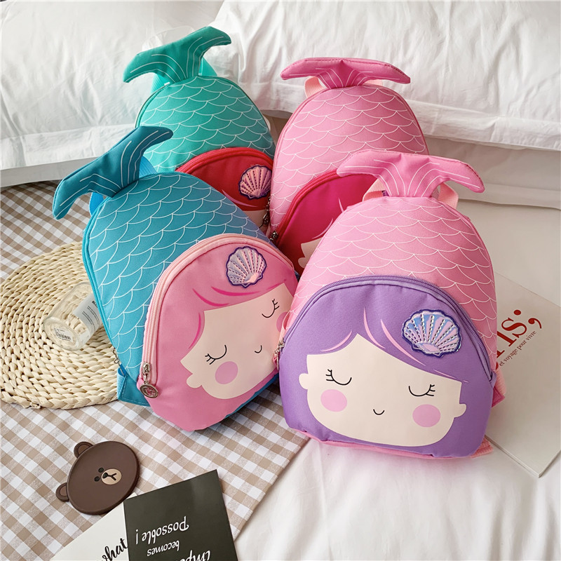 กระเป๋าสะพายเด็ก mermaid นางเงือก