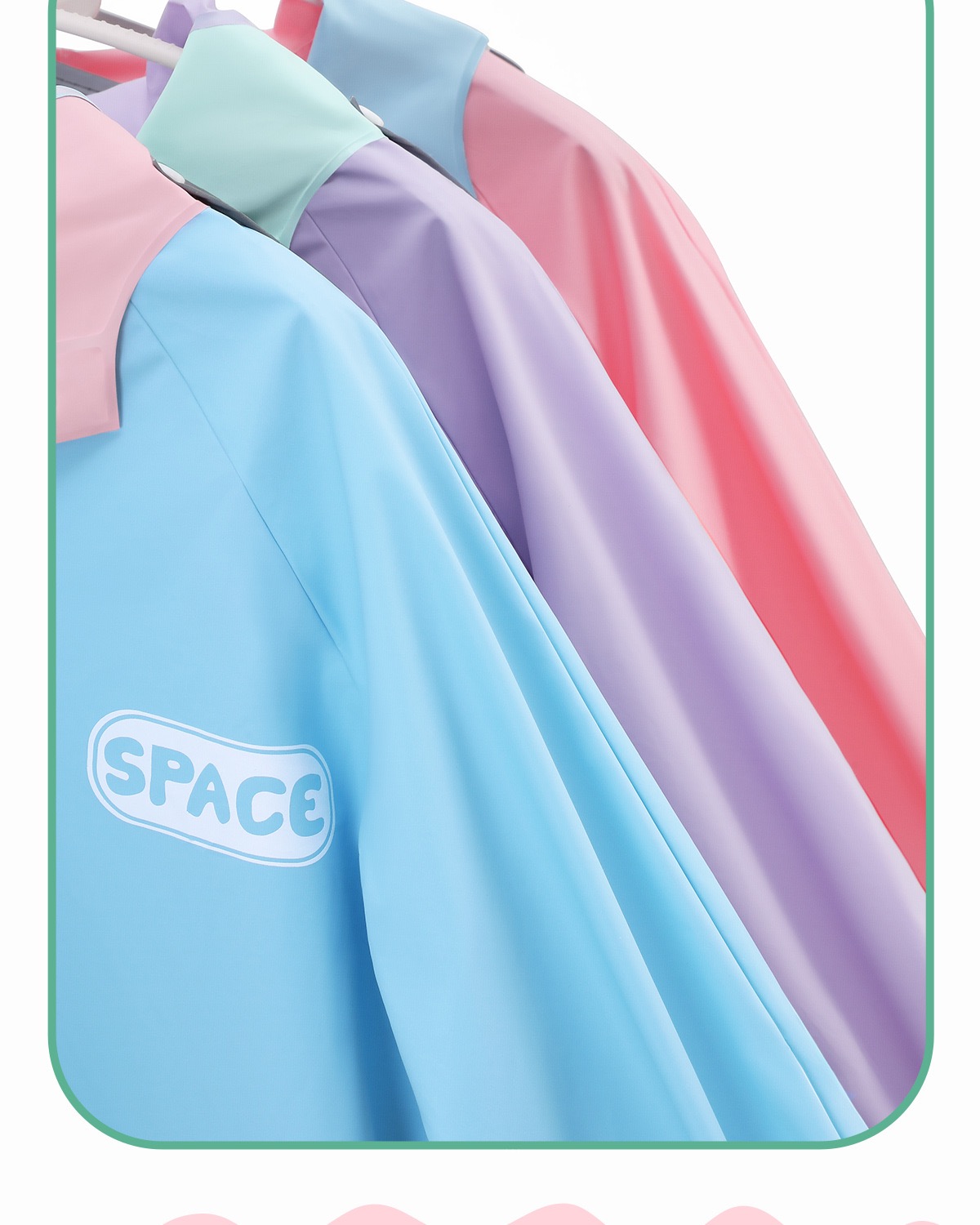 เสื้อกันฝน ชุดกันฝน เด็ก ลายใหม่