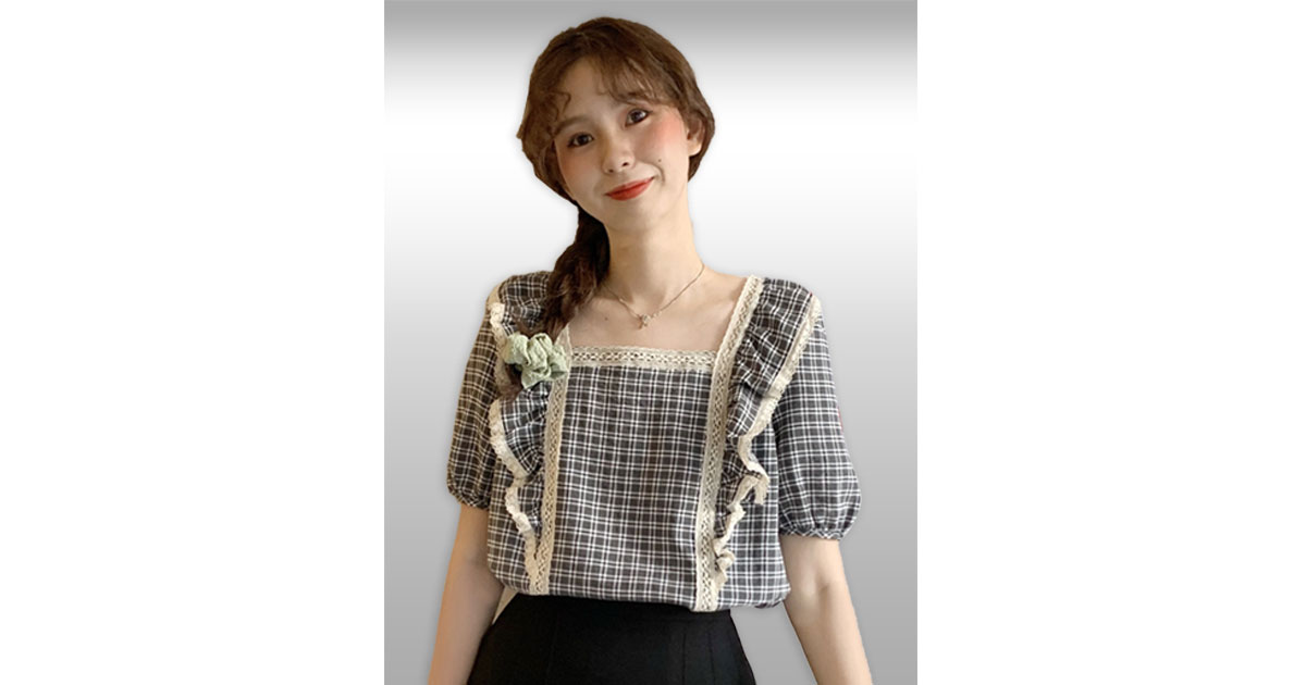 เสื้อแฟชั่นแบบสวยน่ารักสไตล์เกาหลี รหัส2361