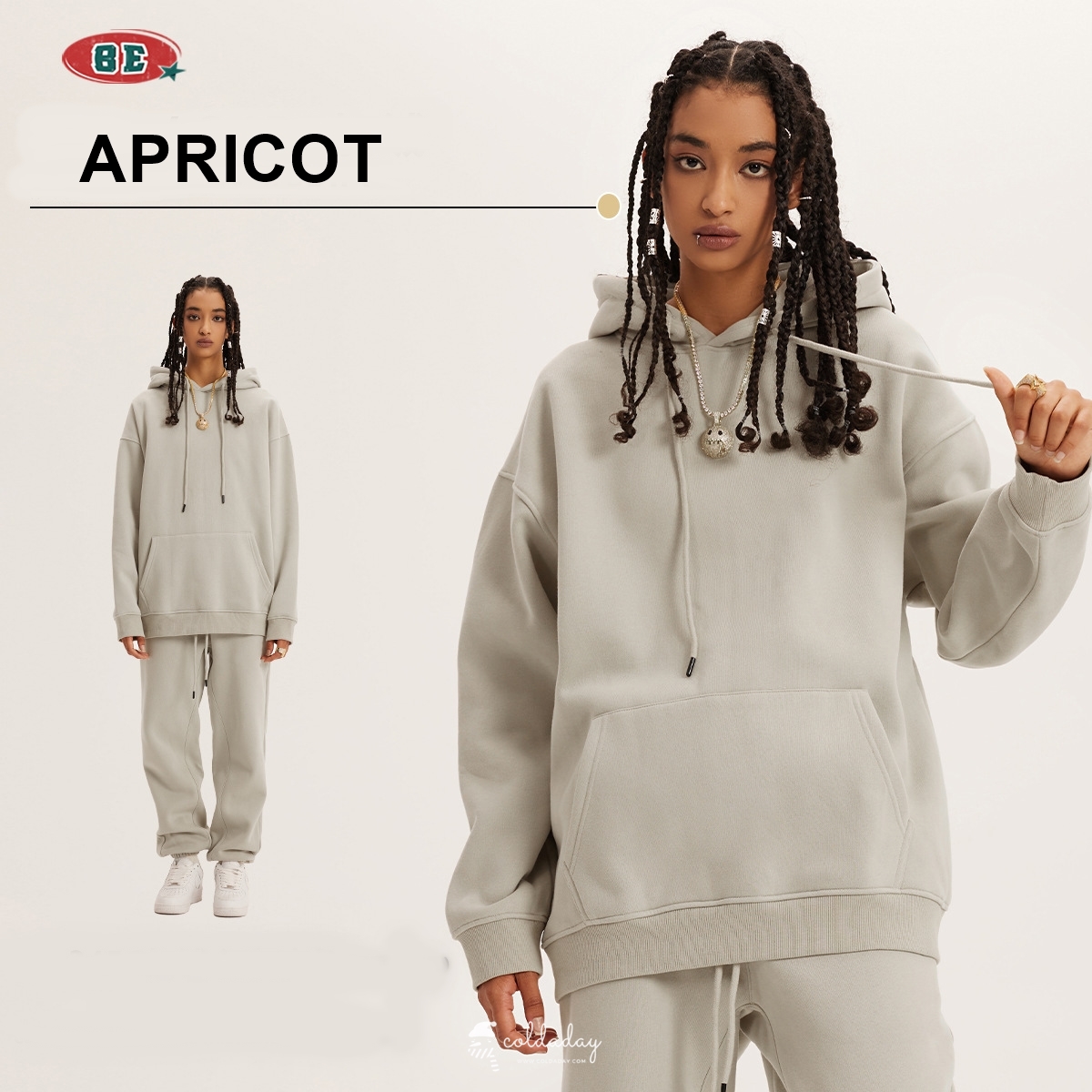 Cozy Urban Hoodie เสื้อสเวตเตอร์ฮู๊ดดี้กันหนาวบุขนแกะ UNISEX size M-3XL