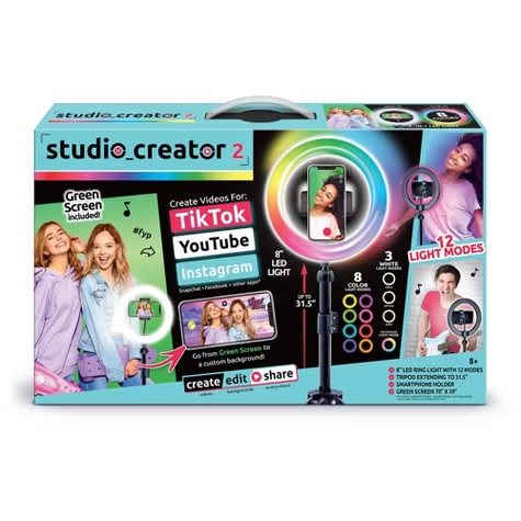 สตูดิโอถ่ายรูปหรือถ่ายทำวิดีโอส่วนตัว Studio Creator Video Maker 2 by Canal Toys