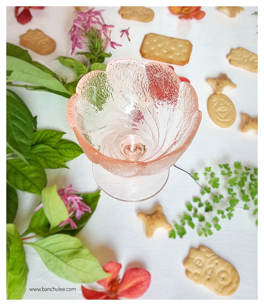 Ice Cream Glass Cup - Light Pink
