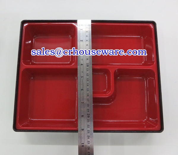 กล่องอาหารญี่ปุ่นพร้อมฝา เบนโตะ 005-TW-BT4