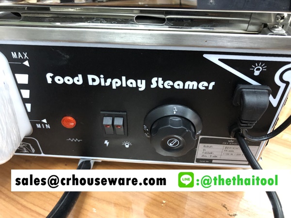 ตู้นึ่งติ่มซำไฟฟ้า ตู้อุ่นซาลาเปา 005-MS-500L