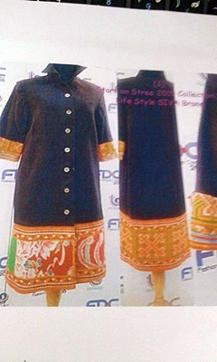 100% cotton fabric "Hemp" (ผ้าฮัม)