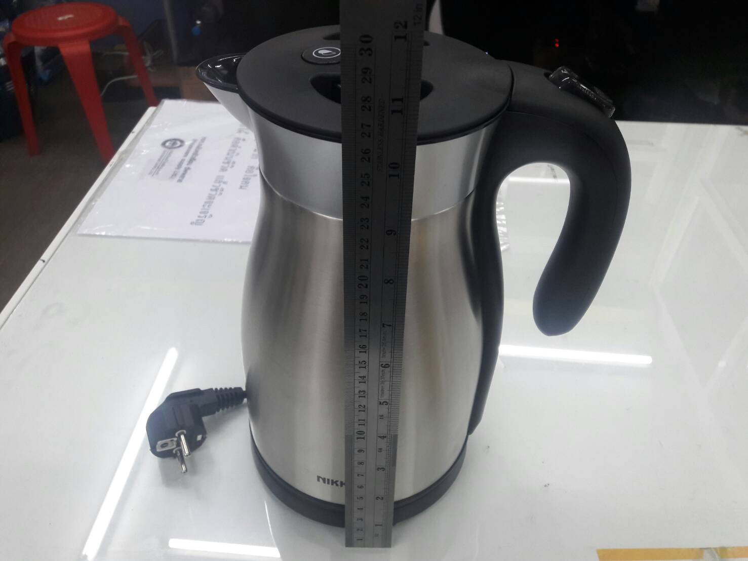 กาต้มน้ำร้อนสุญญากาศ 1.7 ลิตร NIKKO Stainless Steel Double Wall Vacuum Insulated 1.7 L