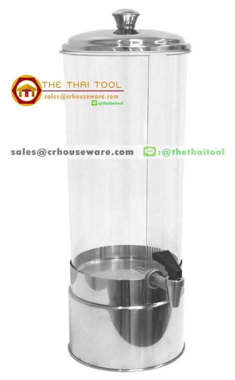 โถจ่ายน้ำผลไม้ 7 ลิตร ม้าลาย ( แบบไม่มีท่อใส่น้ำแข็ง ) 005-110261