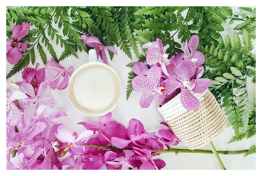 Small Wicker Basket ตะกร้าสาน ทรงกระบอก ขนาดเล็ก ทาสีขอบด้วยสีขาว