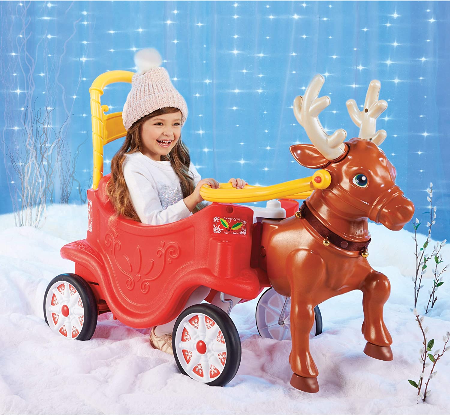 Little Tikes รถขาไถ Little Tikes Reindeer Carriage ขนาดใหญ่