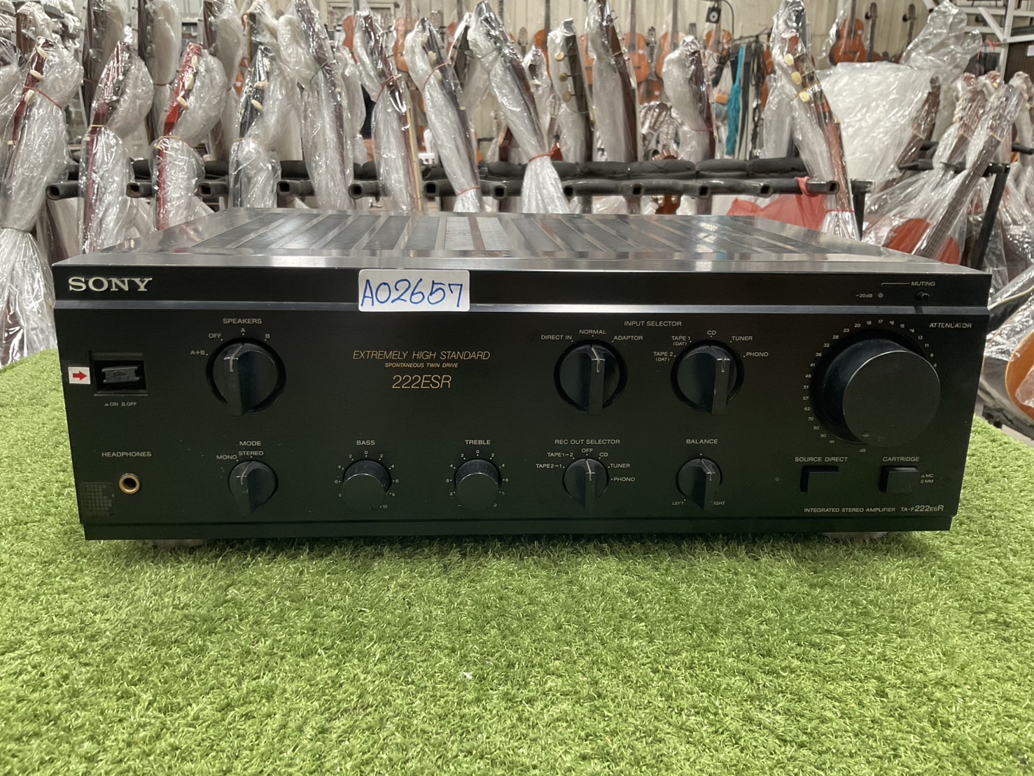 เครื่องขยายเสียง SONY : TAF222ESR