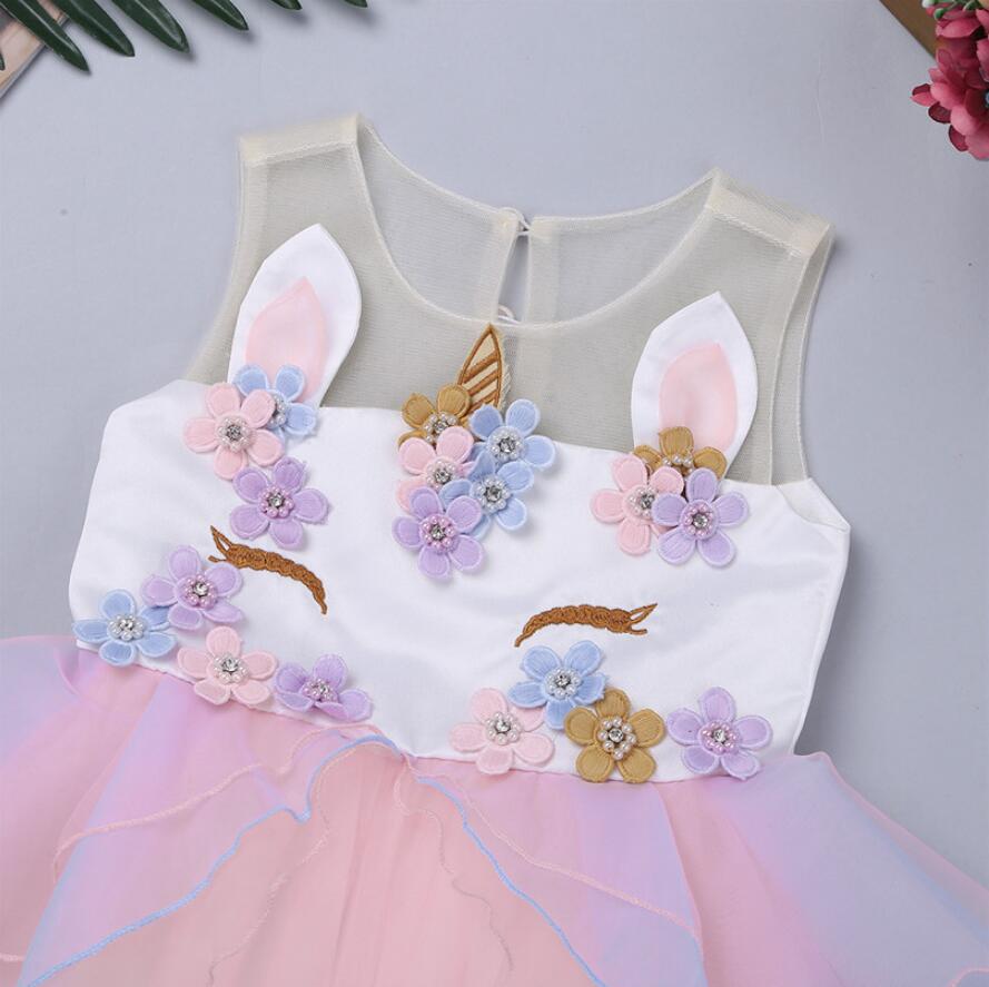 ชุดเด็ก : ชุดออกงาน ยูนิคอน ระบาย