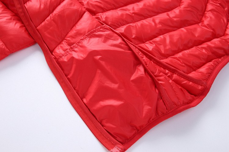 เสื้อกันหนาวบุนวม ขนเป็ด ปักลาย