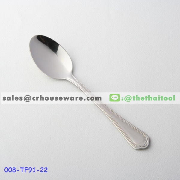ช้อนหวานสแตนเลส 91 ลายบ้านเชียง DESSERT SPOON 008-TF91-22