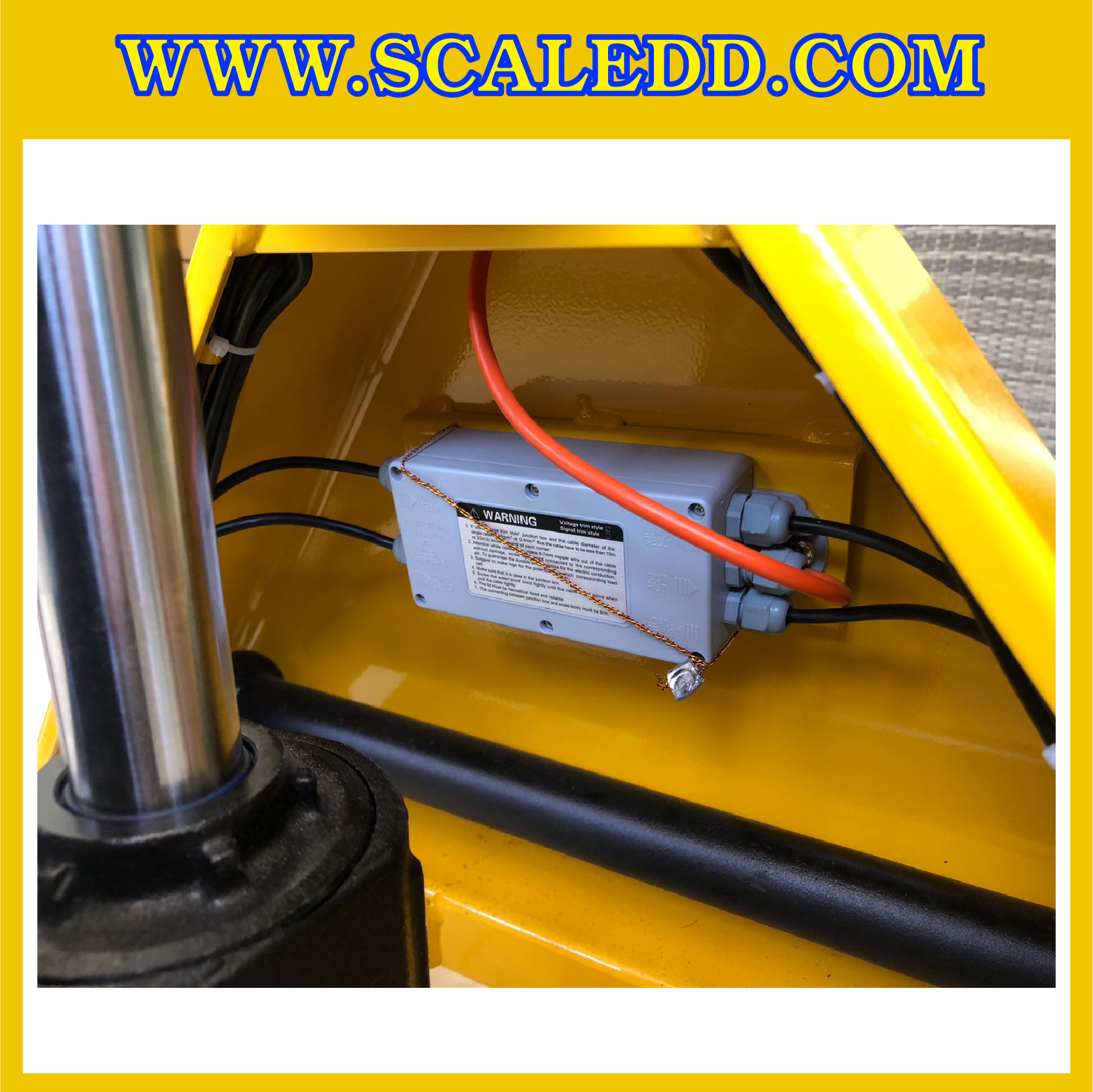 เครื่องชั่งน้ำหนักรถพาเลท พร้อมปริ้นเตอร์ 1000kg เครื่องชั่งรถพาเลท 1 ตัน เครื่องชั่งแฮนด์พาเลท ค่าความละเอียด 500g ยี่ห้อ TIGER รุ่น THP-02P