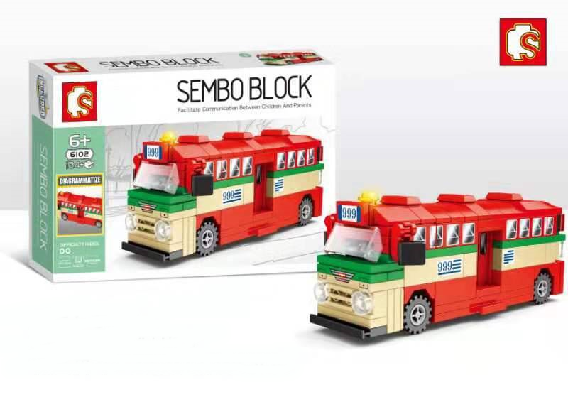 ตัวต่อเลโก้รถเมล์(Bus Thailand) Size XL