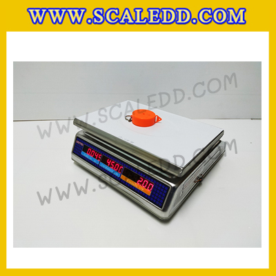 เครื่องชั่งคำนวณราคา30กิโลกรัม เครื่องชั่งดิจิตอล30kg Pricing Scale เครื่องชั่ง30kg ความละเอียด5g ตาชั่ง30กิโล พิกัดน้ำหนัก 30kg ความละเอียด 5g รุ่น SPE-30 (เครื่องชั่งผ่านตรวจรับรองจากสำนักชั่งตวงวัด)