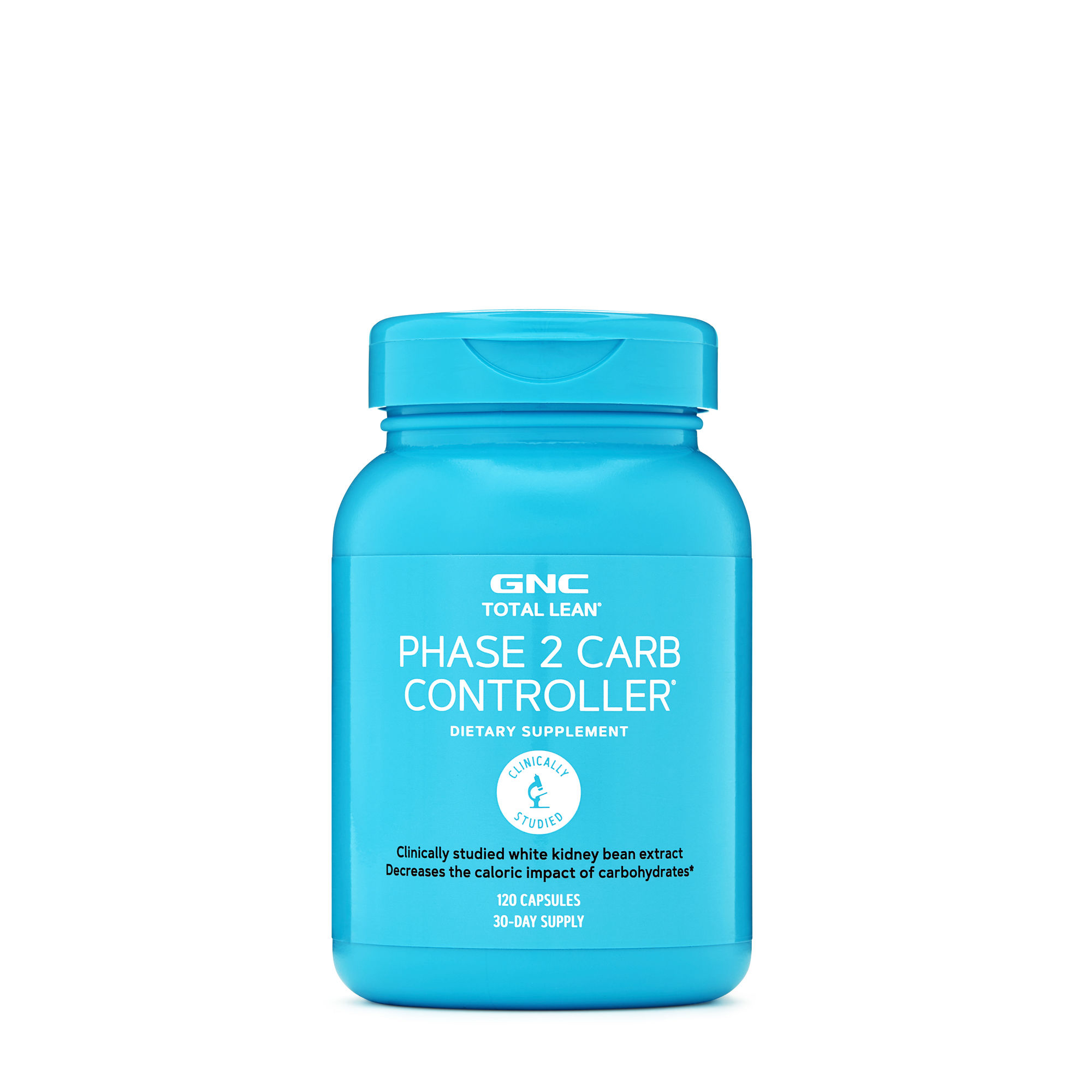 GNC Total Lean™ Phase 2 Carb Controller® 120 Capsules*ฉลากใหม่* ช่วยดักจับแป้งที่รับประทานเข้าไป ช่วยลดน้ำหนักได้รวดเร็วขึ้น