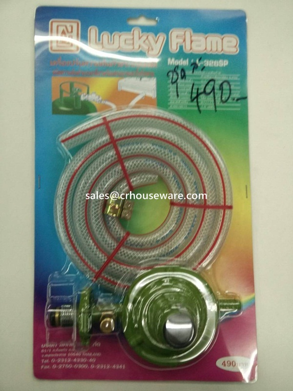 ชุดหัวปรับสายแก๊ส+สายยาง 1.5 เมตร 005-L326SP