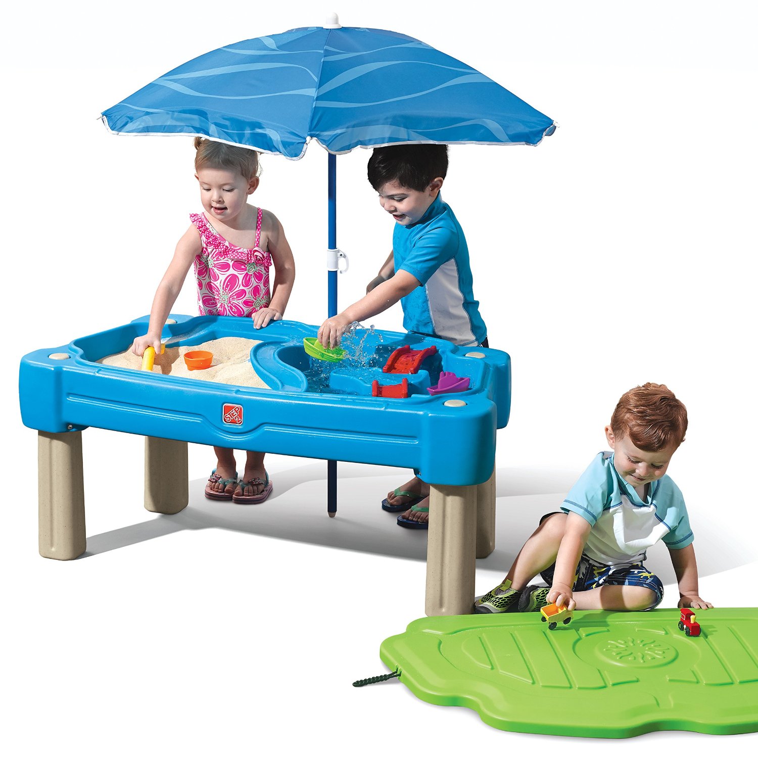 โต๊ะน้ำทรายรุ่นใหม่ขนาดใหญ่ Step2 Cascading Cove Sand & Water Table