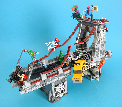 LEGO Marvel Super Heroes Spider-Man: Web Warriors Ultimate Bridge 76057 Spiderman