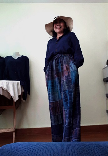 SIVA กางเกงผ้าฝ้ายเมืองเชียงใหม่ต่อผ้า(คราฟ)ทรงตรง ราคารวมค่าขนส่ง ตุ่น Free Size