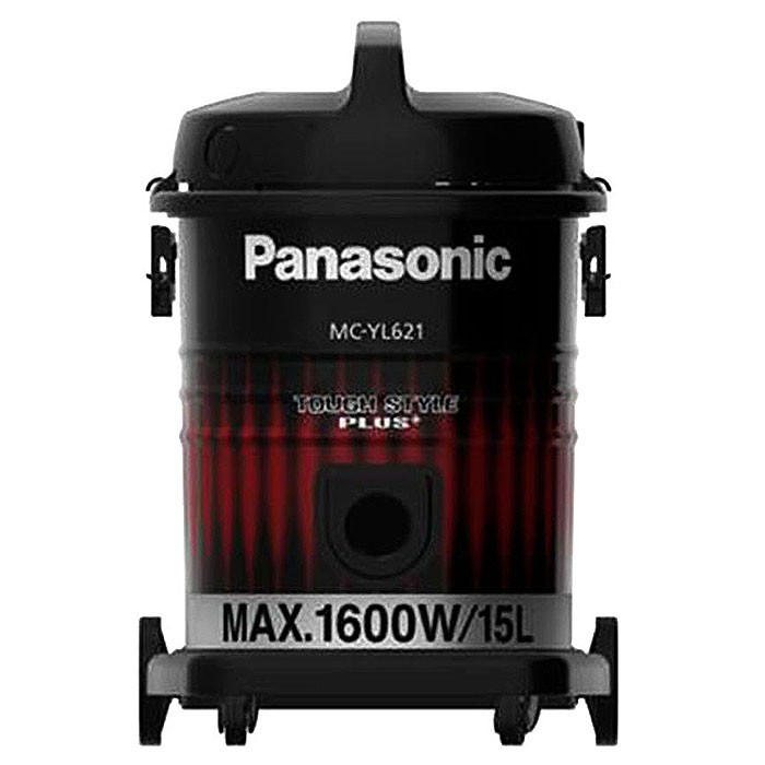 Panasonic เครื่องดูดฝุ่น 1,600 วัตต์ จุฝุ่นได้ 15 ลิตร รุ่น MC-YL621 สีดำ