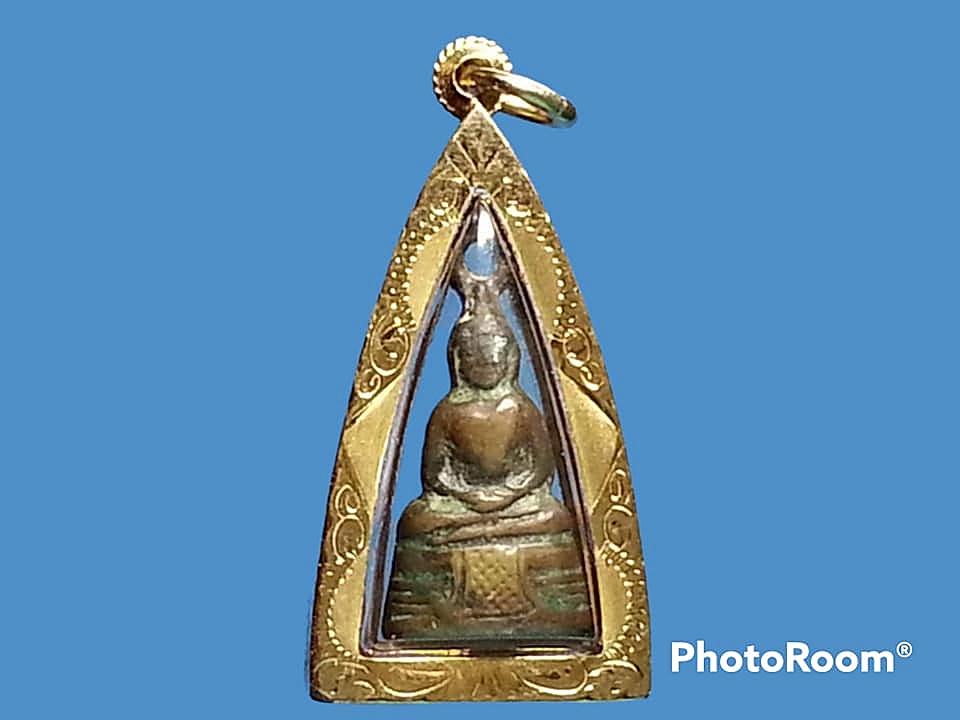 พระกริ่ง หลวงพ่อโสธร วัดโสธรวรารามวรวิหาร เลี่ยมทอง