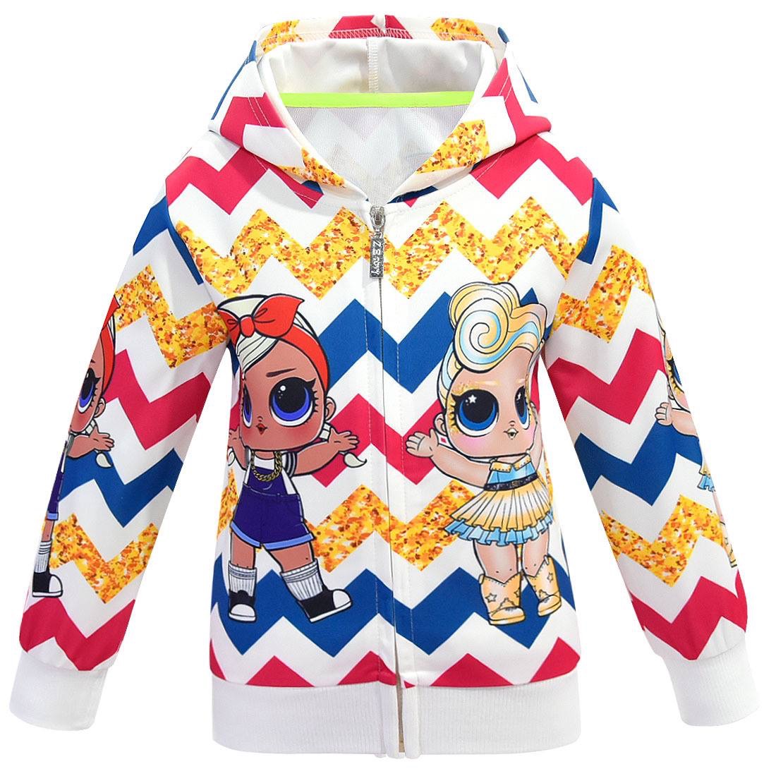 เสื้อกันหนาวเด็ก ซิปหน้า ลาย LOL